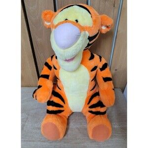 Disney Winnie The Pooh Talking Tigger Large 22" Plush Fisher Price Tested Works